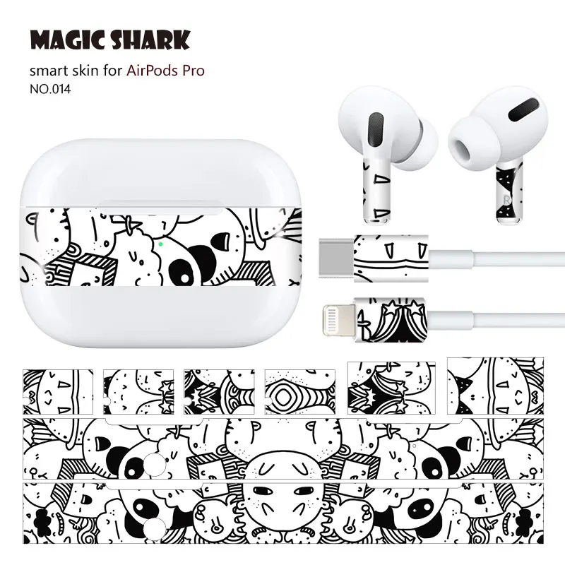 Чехол наклейка Magic Shark с милым мультяшным флагом США листом и цветами простой стильный чехол накладка для