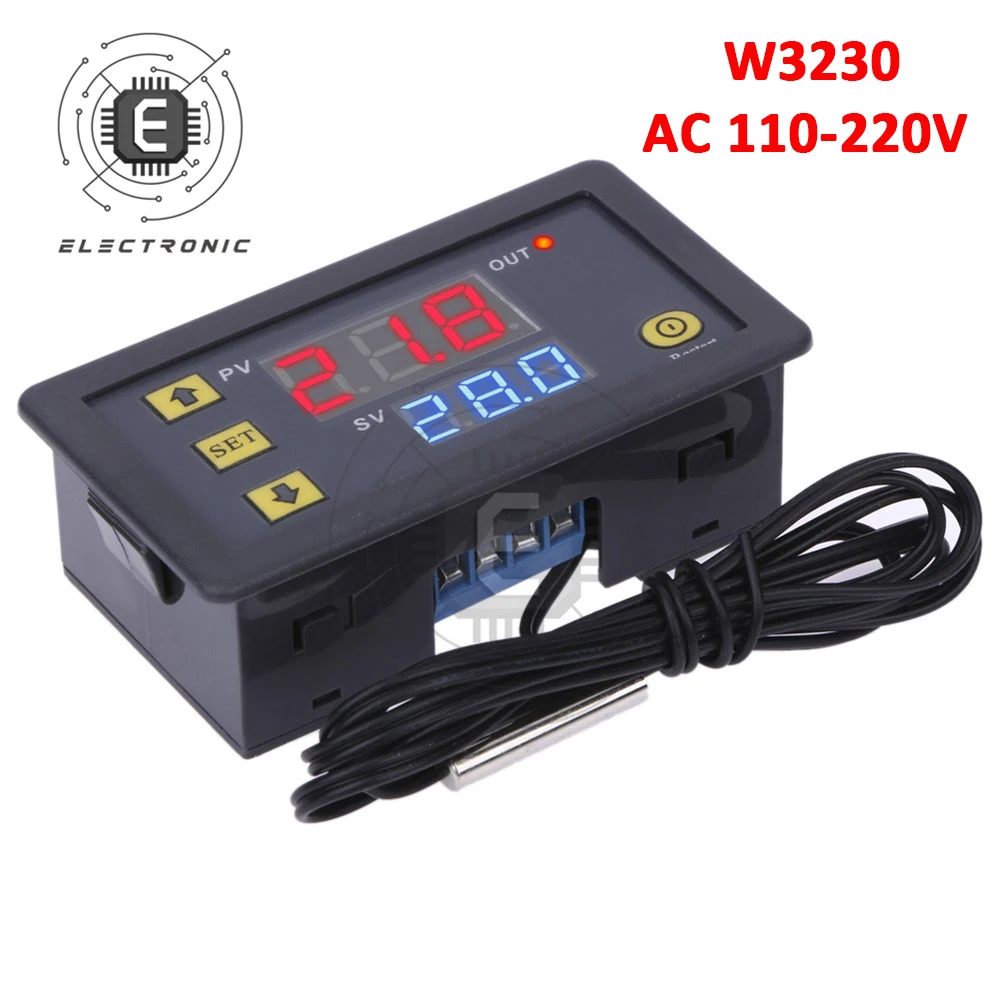 

Цифровой терморегулятор Aideepen W3230