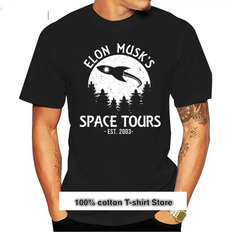 

Camiseta de Elon Musk'S Space Tour, camiseta de alta calidad, camiseta gráfica Vintage