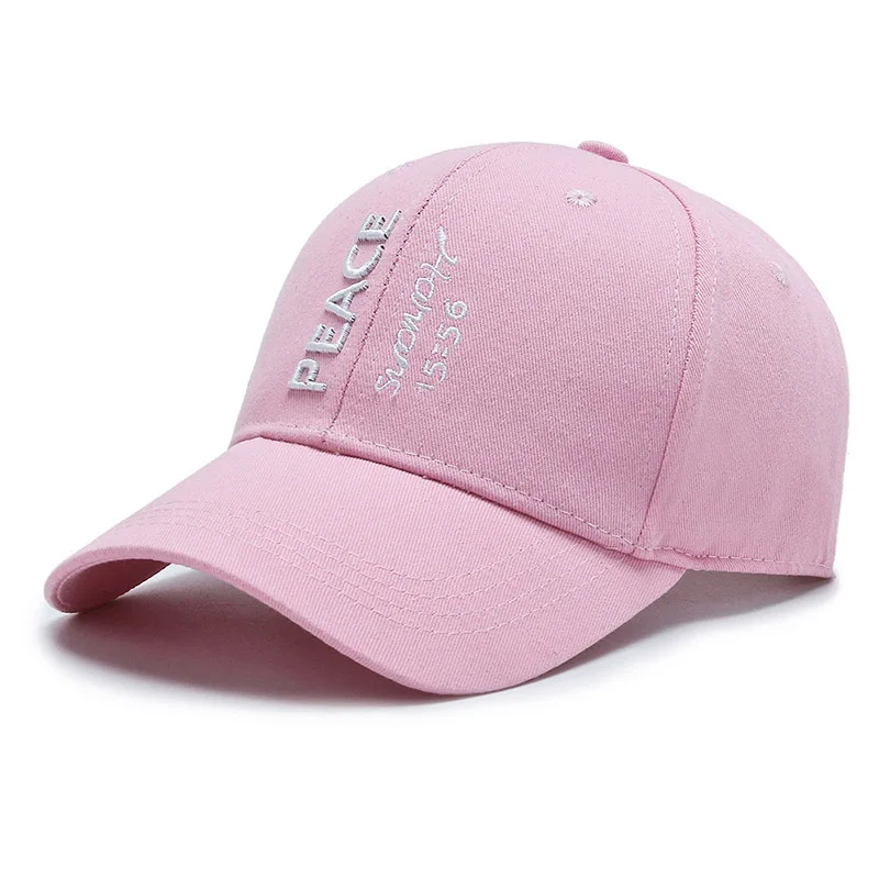

Hat men's spring and summer fashion versatile baseball cap women's summer fashion embroidery letters outdoor leisure cap youth
