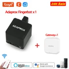 Умный выключатель Adaprox Fingerbot Tuya, самый маленький робот, работает с Alexa Google Assistant через приложение Smart LifeTUYA Adaprox