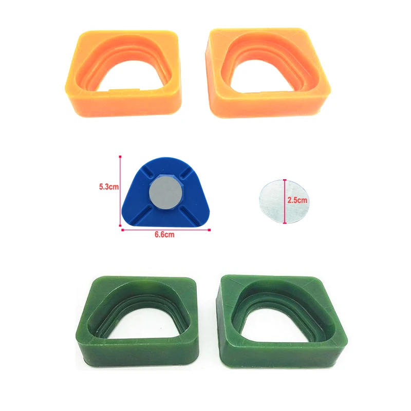 Стоматологическая лаборатория магнитная силиконовая гипсовая форма модель с