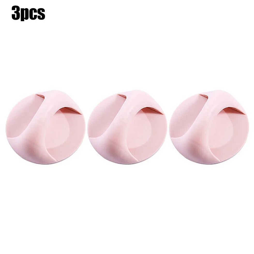 3 шт. самоклеящиеся пластиковые ручки для шкафов 4 цвета |