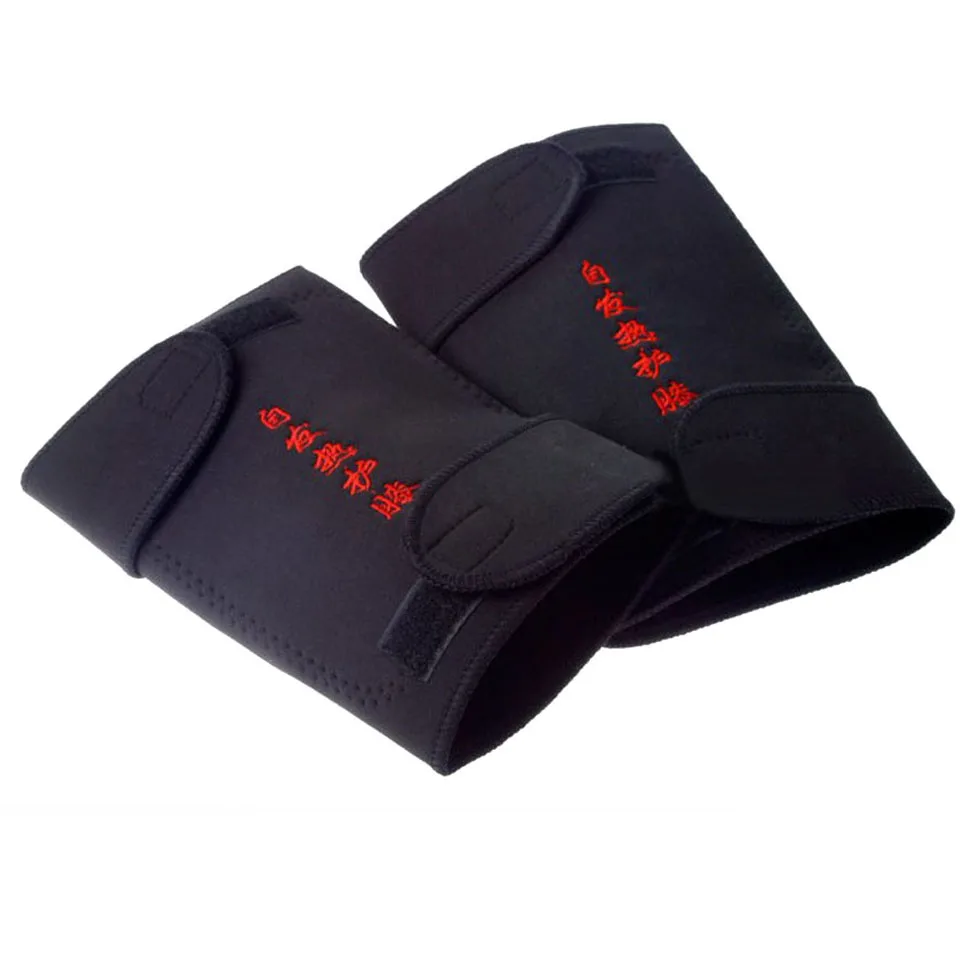 

Knee Brace Support Pads Adjustable Tourmaline Self-heating Magnetic Therapy Knee Warmth Protective Belt Arthritis Knee Massager