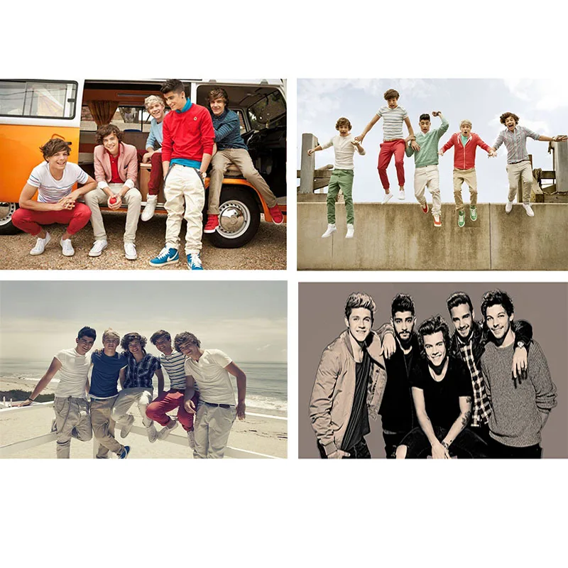 Алмазная вышивка знаменитый &quotOne Direction&quot картина с ленточками алмазная 5D