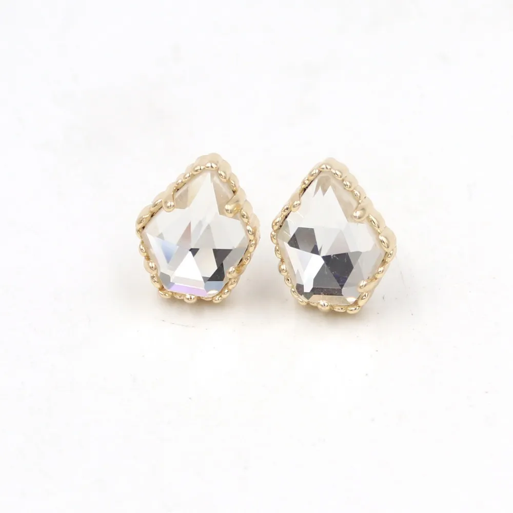 2020 Новая мода маленькая пятисторонняя дихроическая кристальная Подвеска