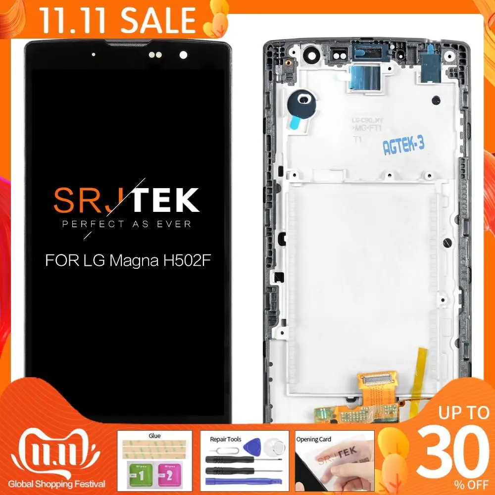 Сменный сенсорный экран 5 0 дюйма без битых пикселей для LG Magna дисплей H502F ЖК H525N