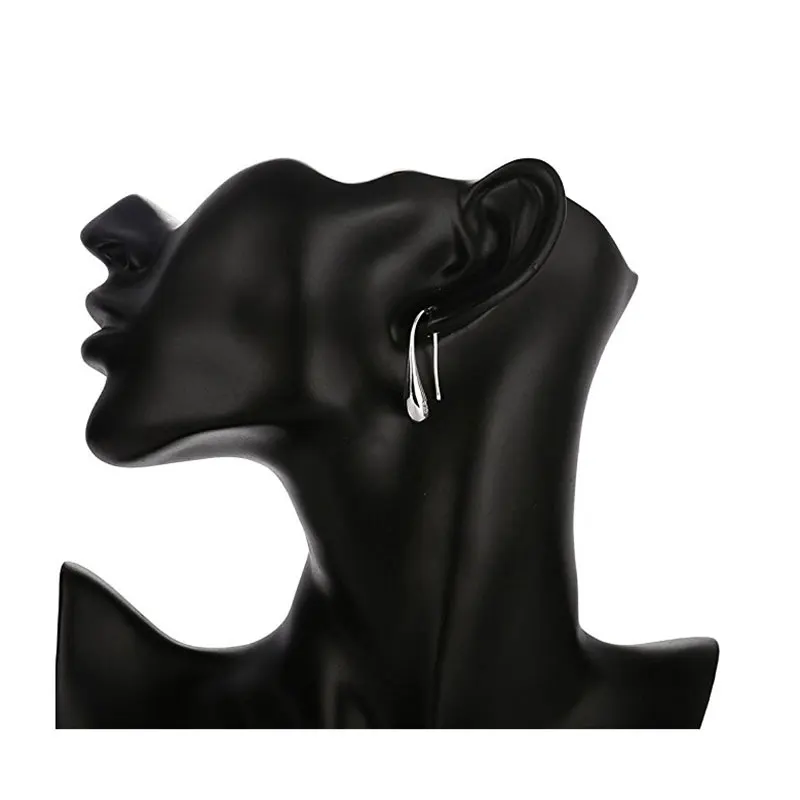 WAWFROK модные классические серьги из нержавеющей стали для женщин цвета розового