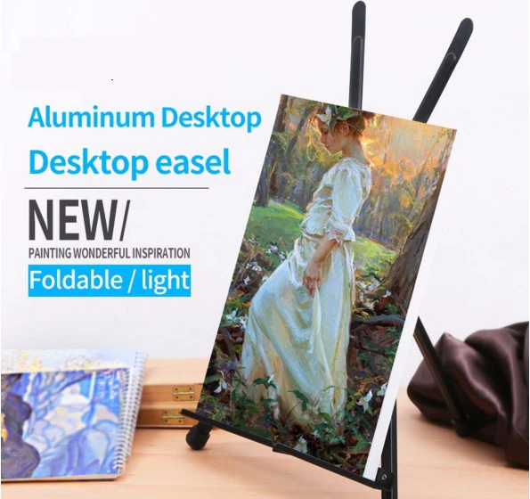 Набор для творчества складной мольберт рисования дисплей из алюминиевого сплава
