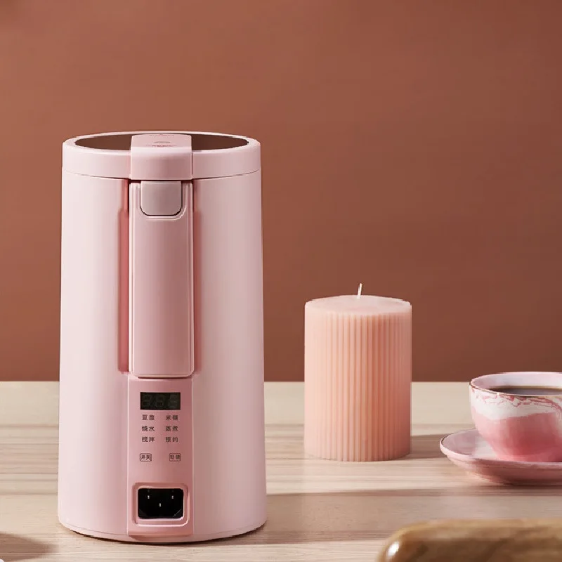 

220V Mini Soymilk Machine Multicooker Automatic Heating Soya-Bean Milk Juicer Blender Rice Paste Maker Filter-free