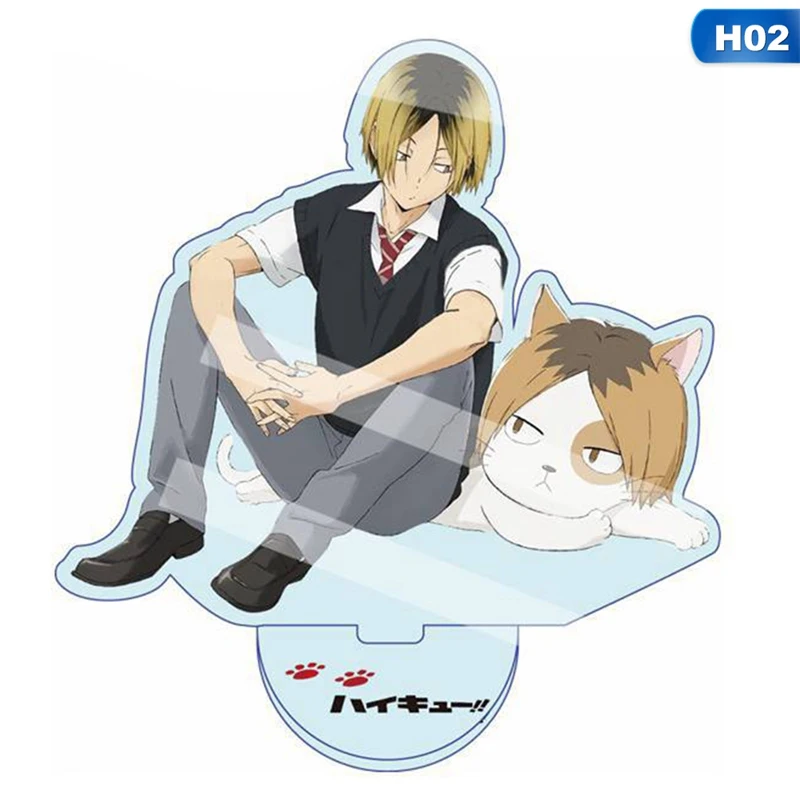 Аниме Haikyuu! Акриловая настольная подставка фигурки модели волейбол подростковые