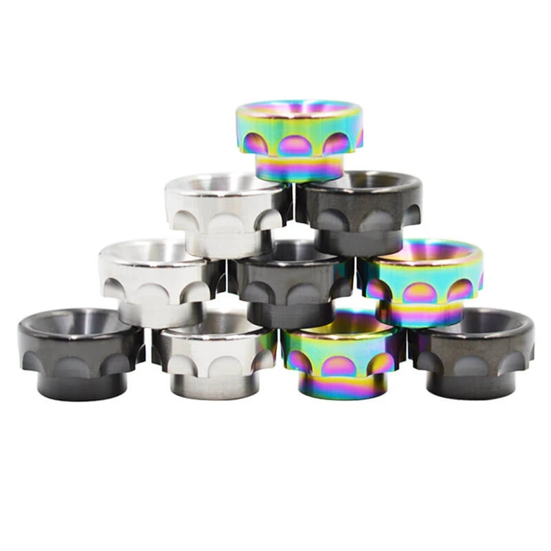 

1Pc Stainless Steel Drip Tip 810 Electronic Cigarette Holder Mouthpiece For 810 Thread Mouthpiece Tanks Epoxy Atomizer