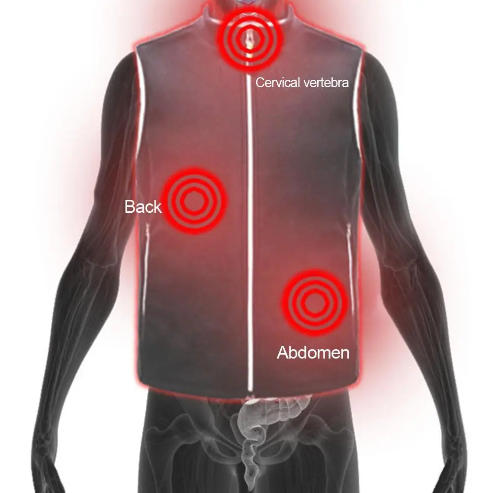 Мужские и женские жилеты с электрическим подогревом теплая одежда для активного