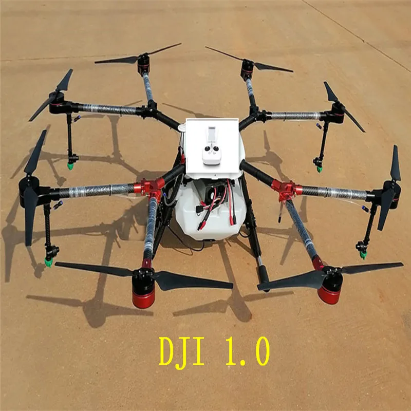 8 axis 10 кг сельскохозяйственная защита Дрон многоосевой сельскохозяйственная защита БПЛА для посыпания пестицидов RTF
