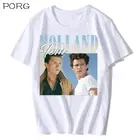 Tom Holland футболка Для мужчин короткий рукав Для женщин Для мужчин Забавные футболки для мальчиков и девочек в стиле Харадзюку футболка мужской футболки Для женщин Для мужчин короткий рукав Droshipping