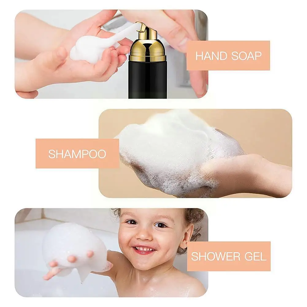 

Lash Cleanser Shampoo For Eyelash Extension Clean Tools Frosted Eyelash Mousse Foam Bubble Bottle O6h2