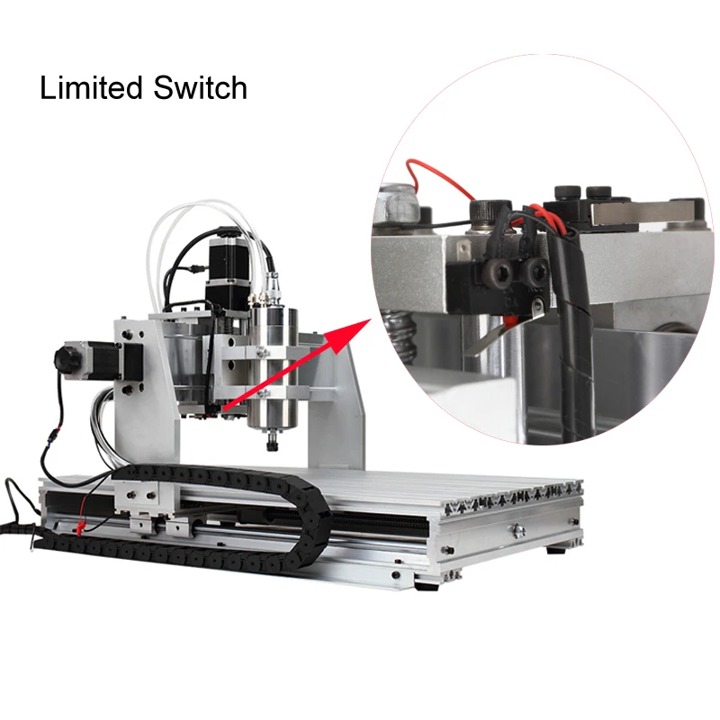 CNC 6040Z 2.2KW 3/4 оси Фасонная фреза по металлу Mach3 USB фрезерный гравер машина резьба