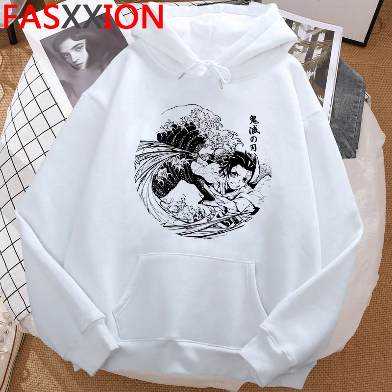

Kimetsu No Yaiba Demon Slayer hoodies women 2021 y2k aesthetic women sweatshirts hoody printed y2k aesthetic