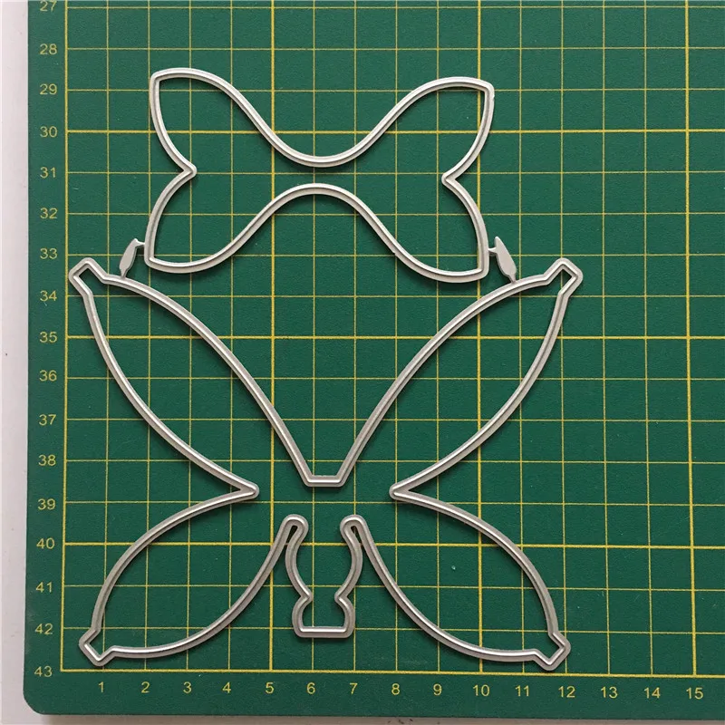 Metal Cutting Dies Elegant bow new for decoration card DIY Scrapbooking stencil Paper Craft Album template 145*125mm | Дом и сад