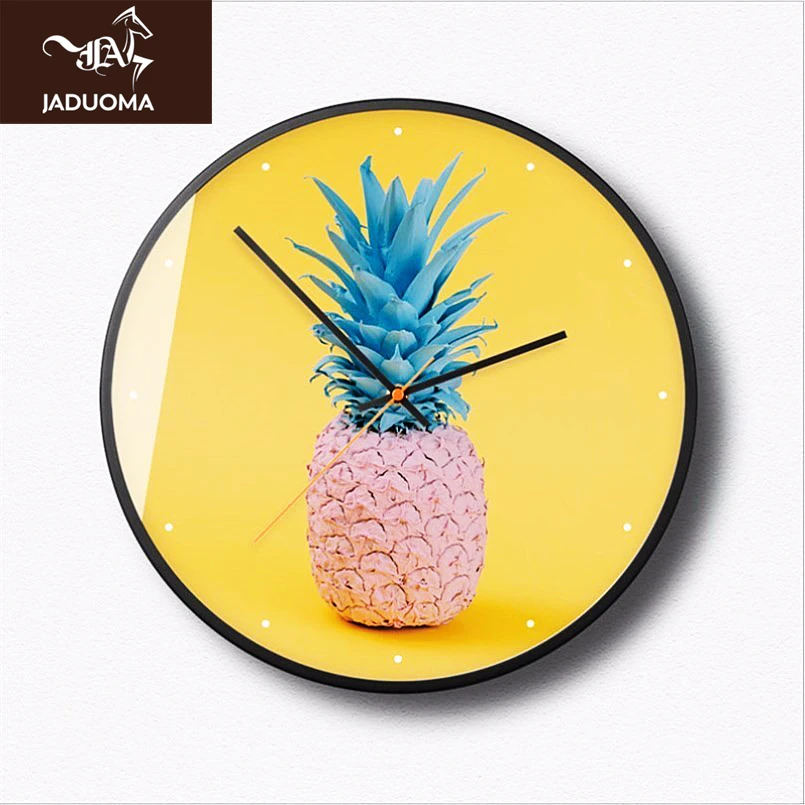 

JADUOMA Wall Clock 3D Mute Decorative Wall Clock Modern Design Large Silent Movement Duvar Saati Wall Watch For Home Decoration