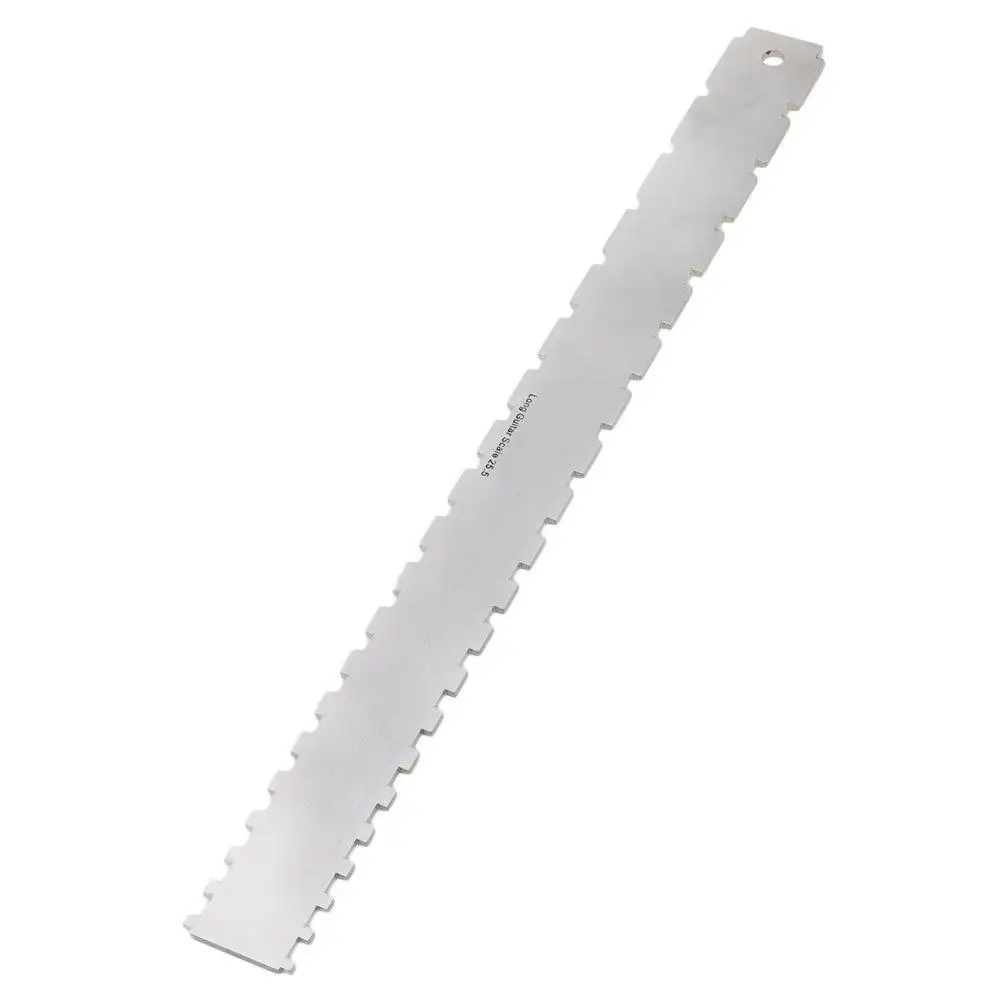 Гитарный гриф с зубчатым прямым краем инструмент для ремонта из нержавеющей