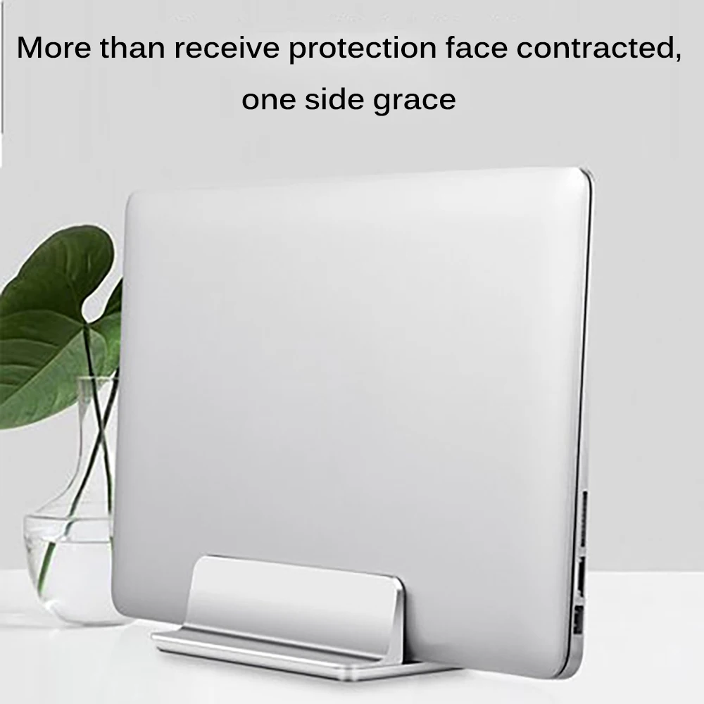 Вертикальная подставка для ноутбука Macbook Air Pro 13 15 алюминиевая настольная с