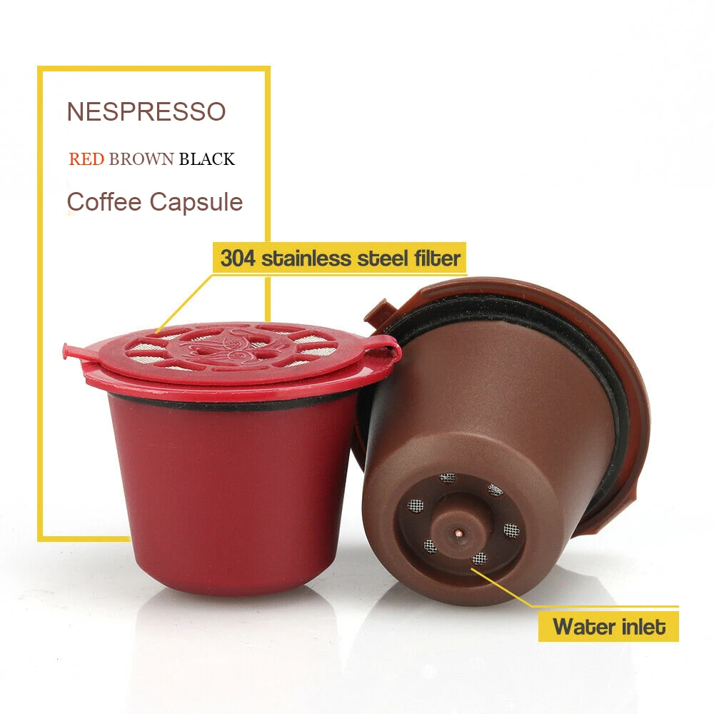 ICafilasNew многоразовый фильтр для Nespresso кофейный капсульный многоразовая ложка и