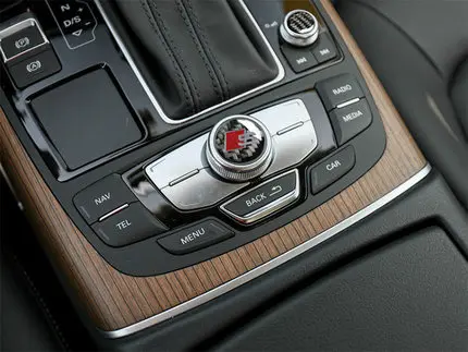1 шт. для Audi a3 a4 a5 a6 s4 s5 s6 s7 c5 c6 b7 b8 b6 q3 q5 q7 8p 20 мм углеродное волокно черный