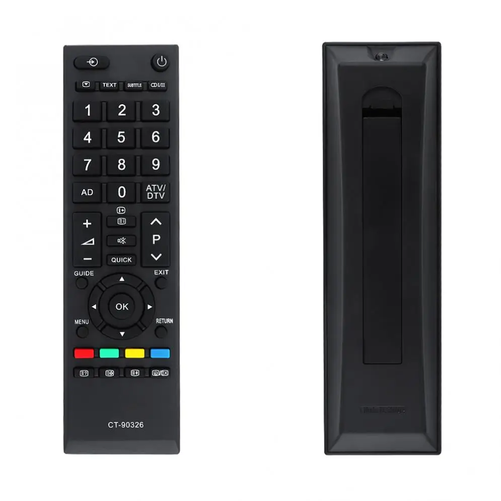

TV Remote Control with 433MHz and Long Transmission Distance Fit for Toshiba / CT-90326 / CT-90380 / CT-90336 / CT-90351