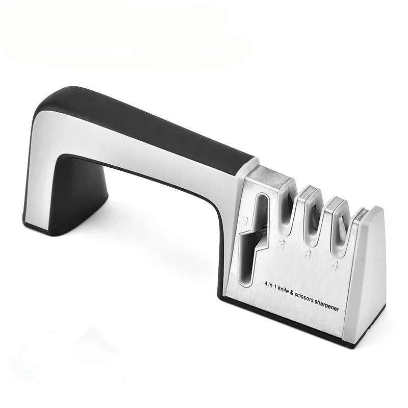 

Kitchen Knives 3-stage Sharpener Stone Sharpening Scissors Tool Kitchen Gadgets Multi-purpose Sharpener Stone