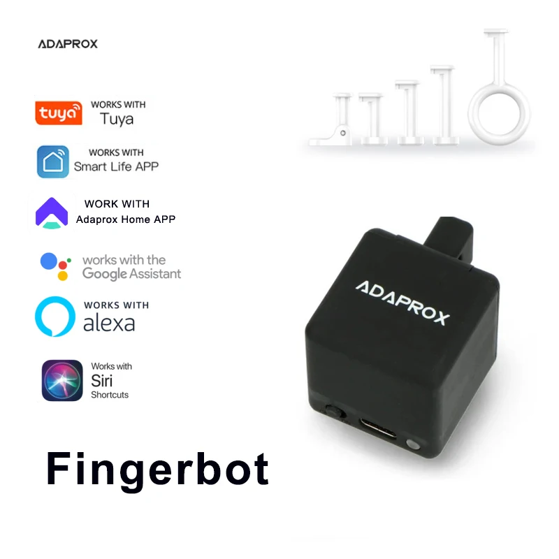 

Adaprox Fingerbot Smart Robot Mechanical Arms Switcher Tuya Smart Life Adaprox APP Control Work With Alexa Google Assistant