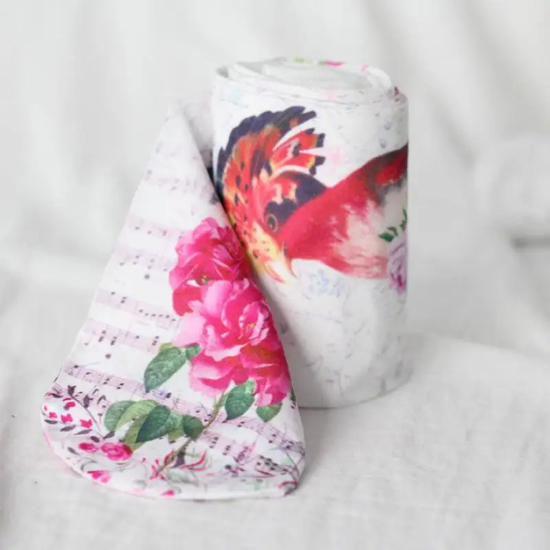 

Autumn And Winter 2021 New Panties Women's Flower And Bird Personality Retro 80d Velvet Bottoms Printed Stockings Wholesale RR08