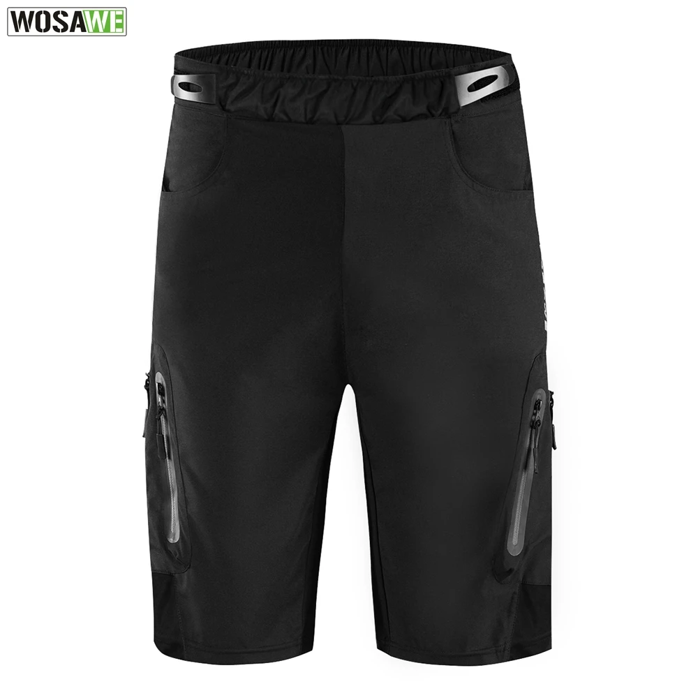 Водонепроницаемые мотоциклетные шорты WOSAWE с 3D гелевыми вставками
