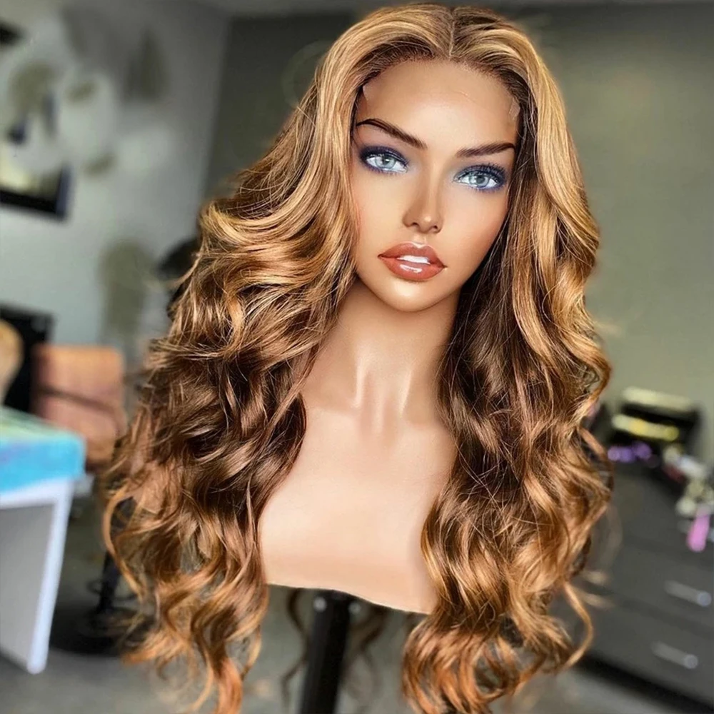 

Бразильский Реми Прозрачная Кружевная объемная волна человеческих волос парики с детскими волосами эффектом деграде (переход от темного к ...