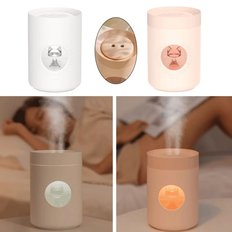 

Smart Double Spray Air Humidifier USB Mist Maker Beauty Replenishing Diffuser Dropshipping