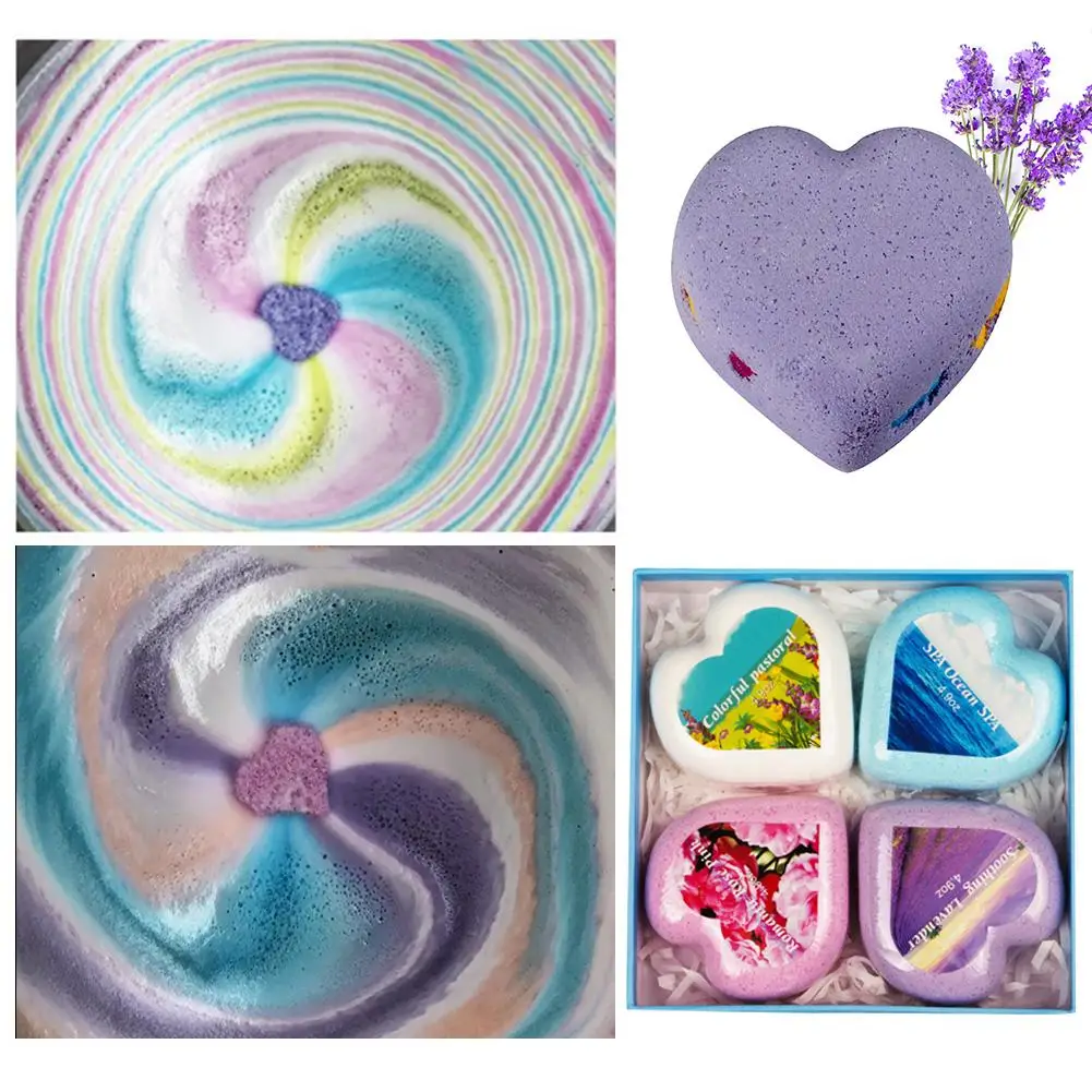 Лидер продаж 140 г 4 штуки органическая соль для ванны плавающий тип шарик глубокой