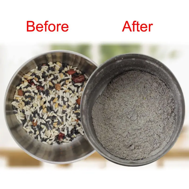 Электрическая кофемолка из нержавеющей стали домашний фрезерный станок для