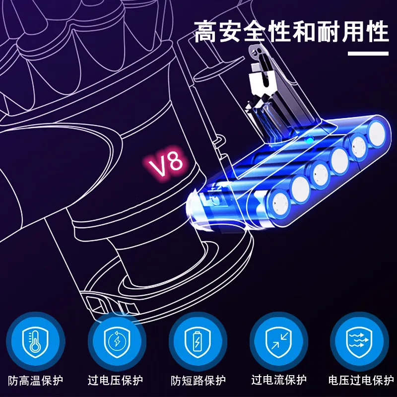 

Dyson V8 ///-, 2020 , 12800 V8, 21,6