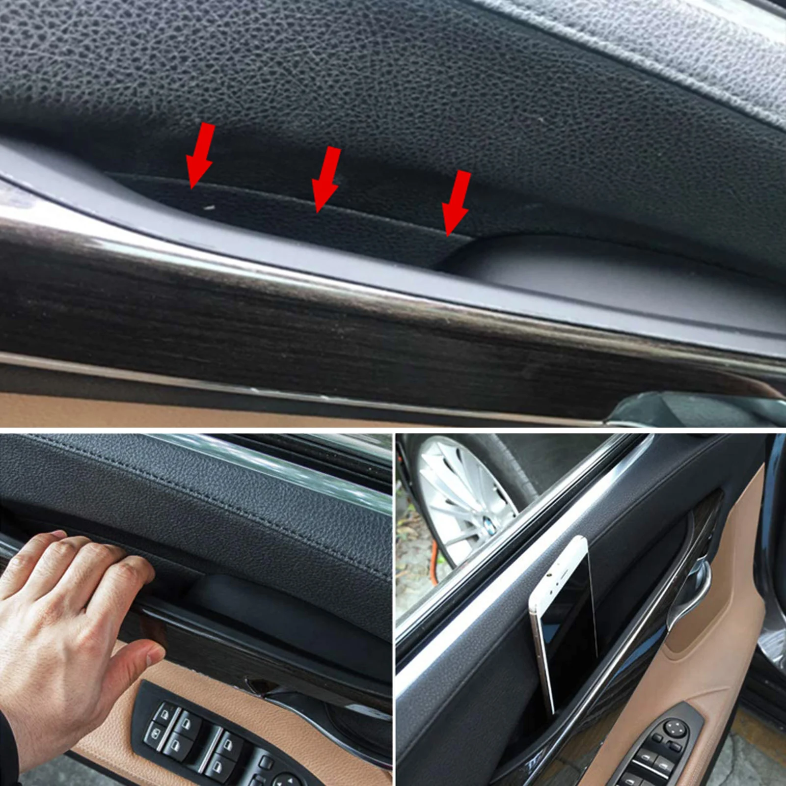 Накладки на ручки передней двери автомобиля сменные накладки для B MW 7 Series 730 740 750