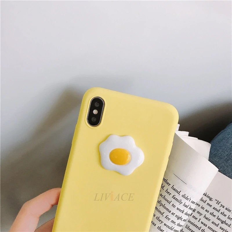 Забавный силиконовый чехол для телефона с 3D яйцом samsung galaxy s10 e plus 5g s10e s9 s8 s7 s6 edge note