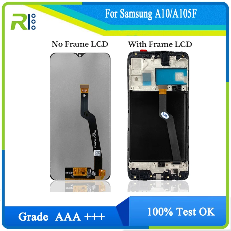 

100% Оригинальный 6,2 дюймовый ЖК-дисплей zoll для Samsung Galaxy A10 A105