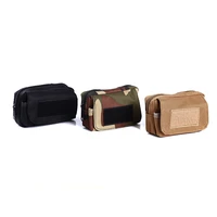 portable sports multi function tactical zipper bags small pockets military enthusiasts mobile phone parts bag accessory