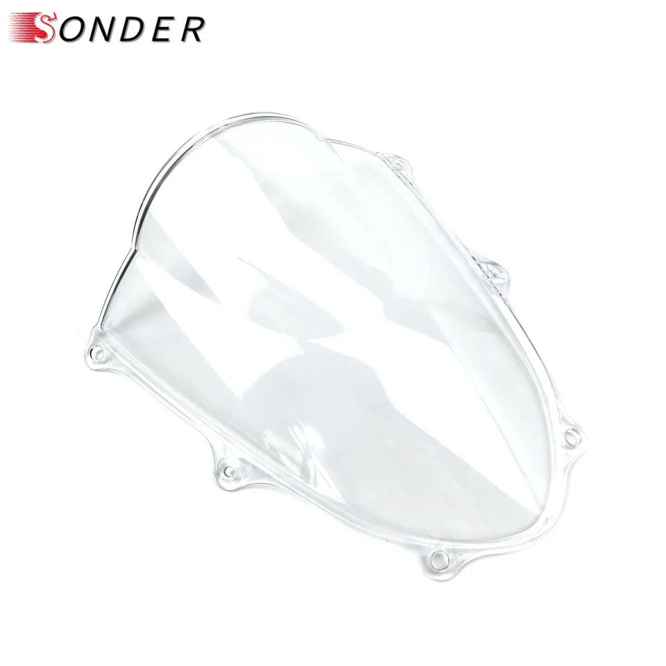 Motorcycle Windshield Windscreen For SUZUKI GSX-R1000 GSXR1000 GSXR GSX-R GSX R 1000 K17 2017-2018 Double Bubble | Автомобили и