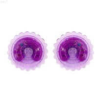 1 pair female breast massage vibrator nipple massager masturbation breast enhancement stimulating adult couple tease toys