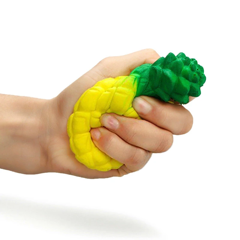Сжимающая имитация ананаса супер шутка игрушка для уменьшения стресса Новинка