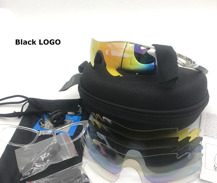 5 Lens Polarized 03 Поляризационные очки с 3 линзами для горной дороги, гоночного велосипеда, спортивные очки для бега, езды на велосипеде, солнцезащитные очки для мужчин и женщин, велосипедные очки - Цвет: 5 Lens Polarized 03