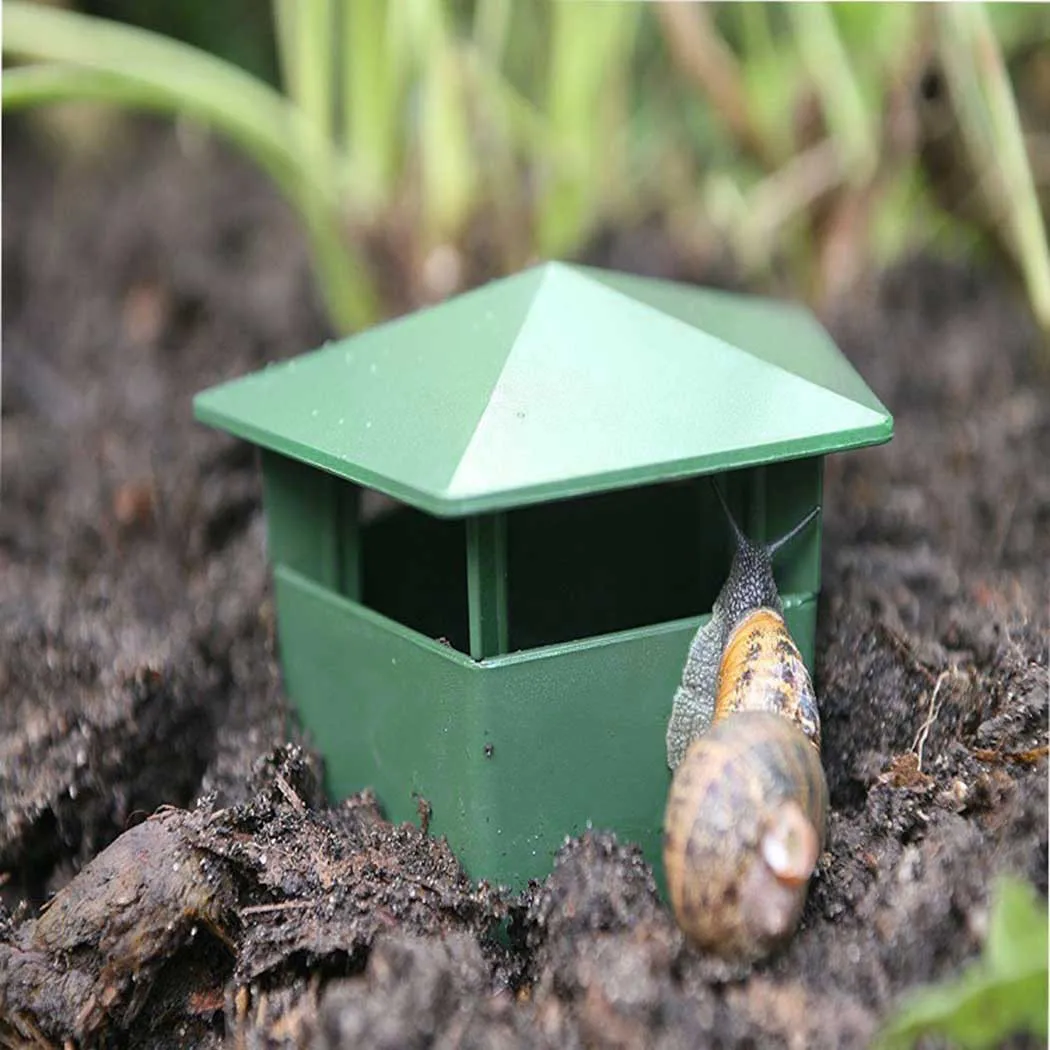

5Pcs Reusable Bait Station Garden Pest Catch Trap Safe Gardening Simple To Use Trap Garden Reptile Trap Succulents Flower Pot