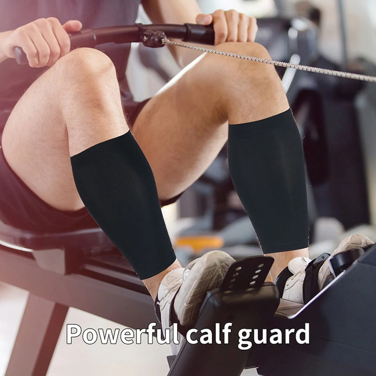 

New Men's Women Calf Compression Socks Kneepad For Shin Splint Calf Pain Relief 2PC