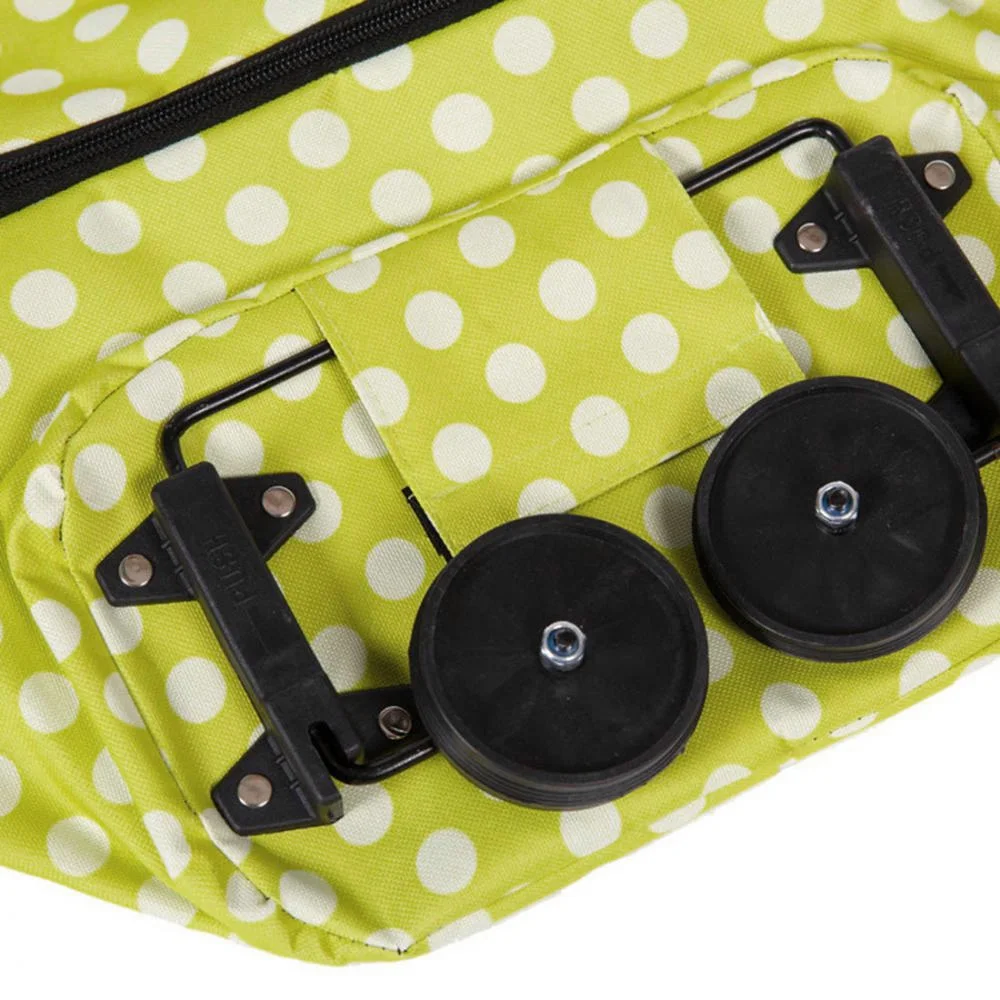 Вместительный органайзер для покупок тележка с 2 колесами складная сумка 72L | Дом