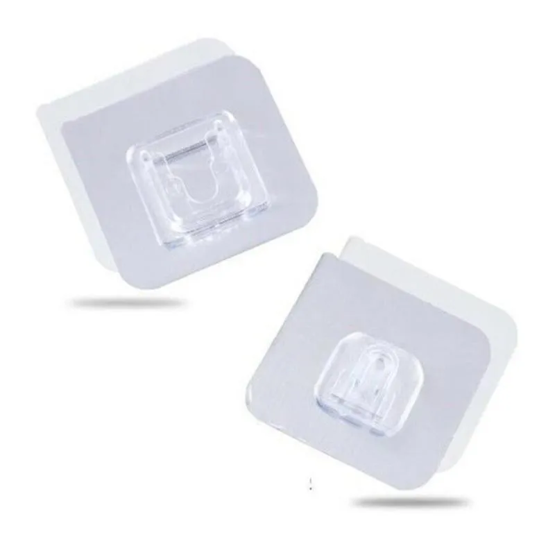 

Double-sided adhesive wall hooks Wall Hanger Suction Cup Sucker Hook Double-Sided Adhesive Wall Hooks Dropship